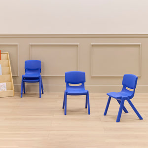 Stackable School Chairs, 12", 10-Pack