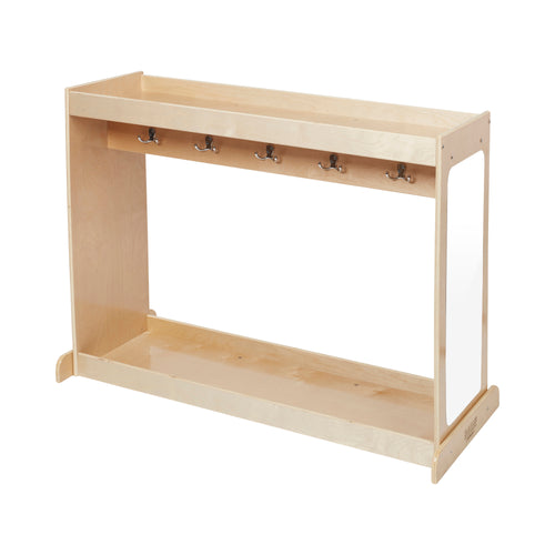 Double-Sided Dress-Up Island with Mirrors