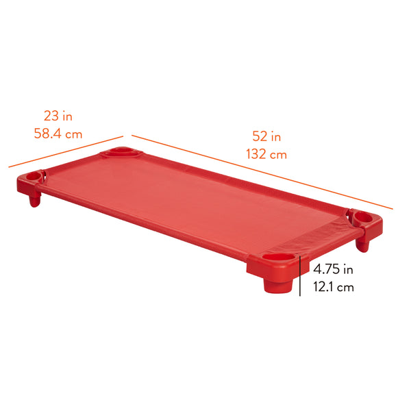 Sleepline Stackable Cot, RTA, 6-Pack