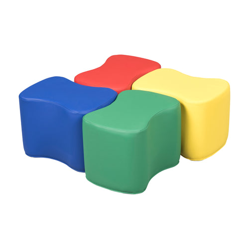 Butterfly Stool Set, 4-Piece