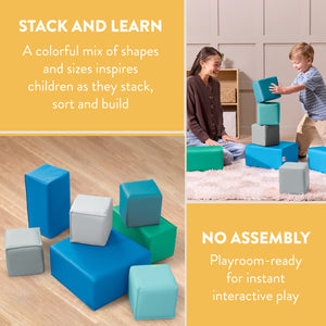 Toddler Building Blocks, 7-Piece