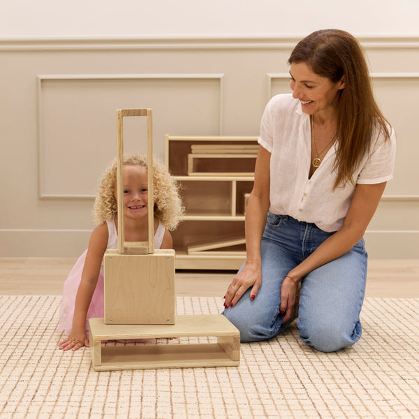 4-Compartment Mobile Block Storage Cabinet, Starter