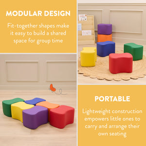 Butterfly Stools, 6-Piece