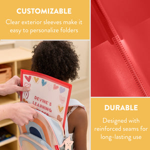 Stay Connect Classroom Folders, 36-Piece