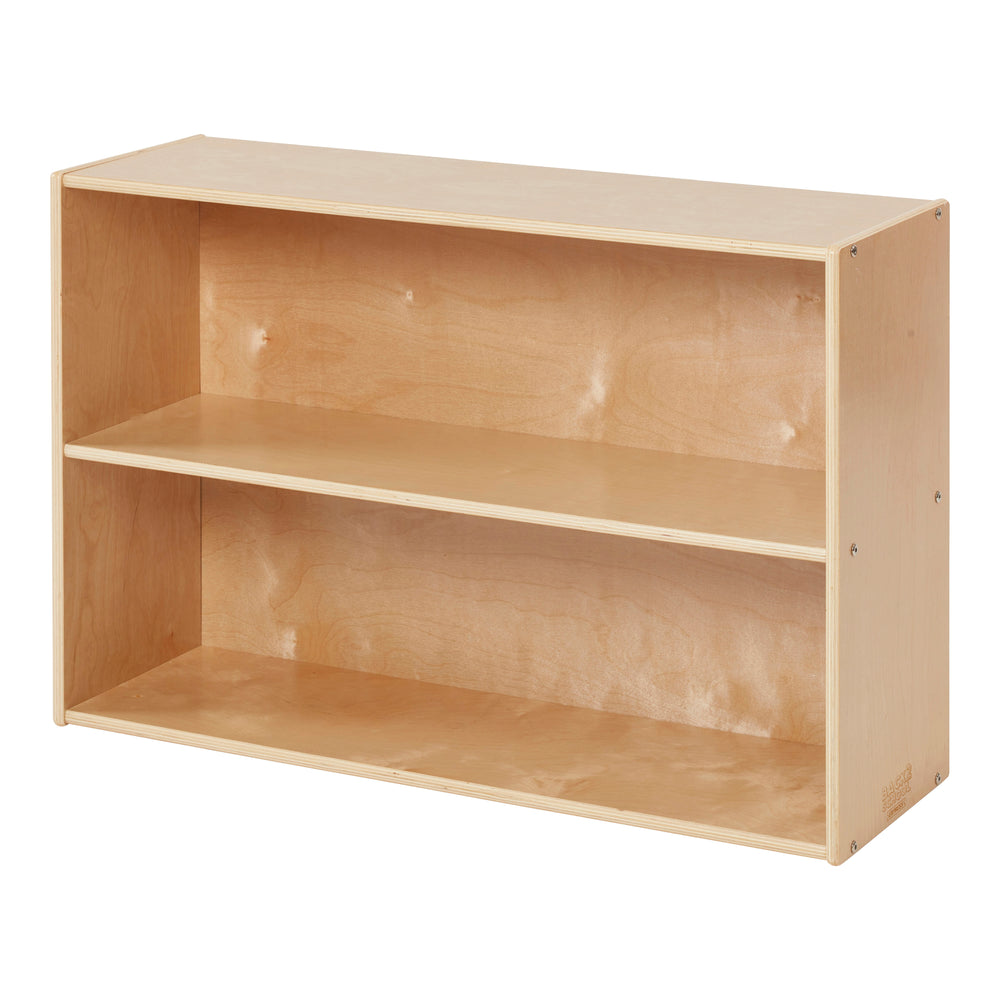 Sleekline 2-Shelf Storage Cabinet, 24" H