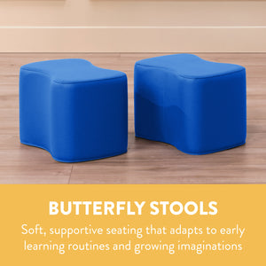Butterfly Stools, 2-Pack