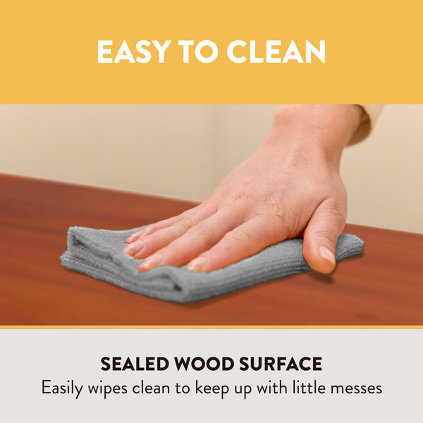 Chef's Station Kids Wooden Pretend Kitchen Playset