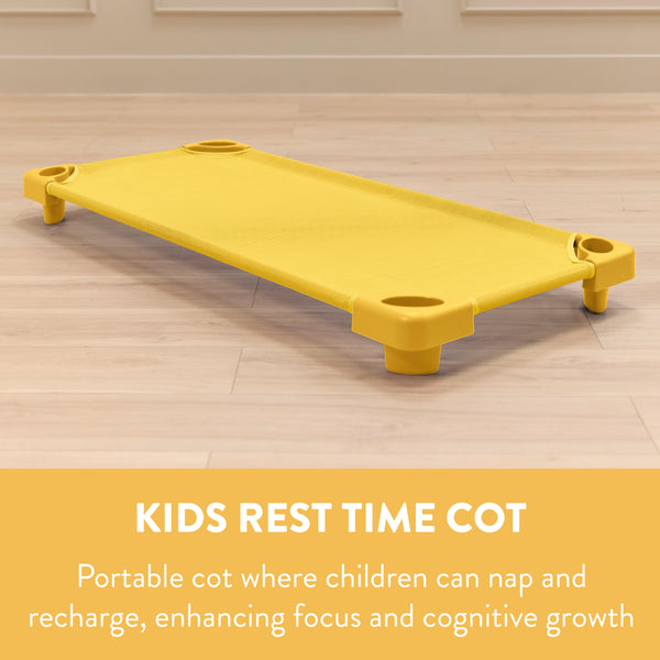 Sleepline Stackable Cot, RTA, 6-Pack