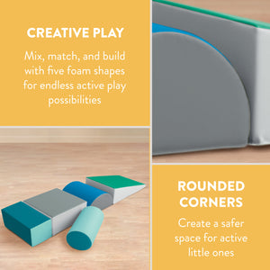 Step, Crawl and Slide Playset, 5-Piece