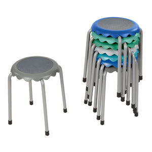 Blossom Stackable Stools, 8-Piece