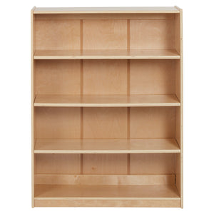 4-Shelf Adjustable Bookshelf, 48" H