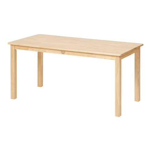 Kids Wood Table, Rectangle,  30in x 48in