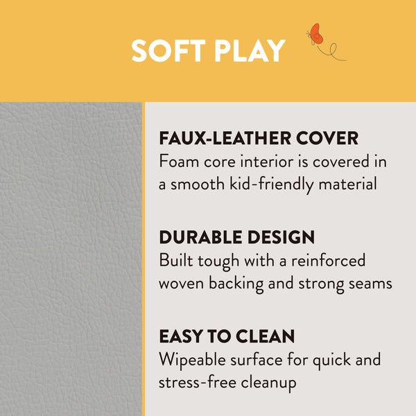 Mosaic Toddler Building Cubes, 12-Piece