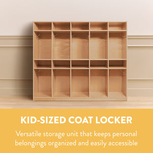 10-Section Coat Locker