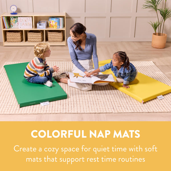 Colorful Nap Mats, 5-Piece