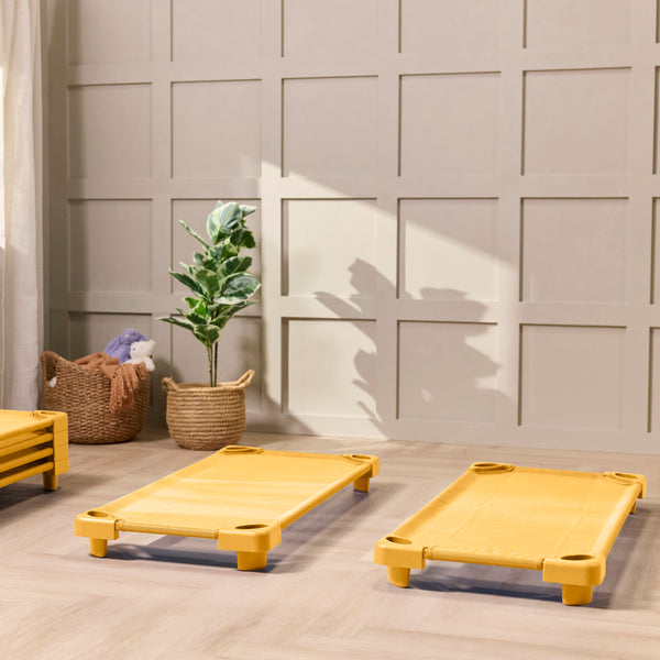 Sleepline Stackable Cots, Ready-to-Assemble, 6-Pack