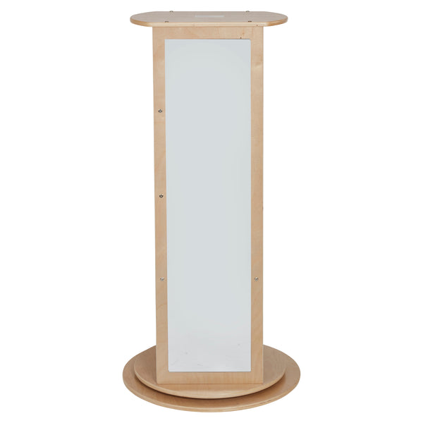 Rotating Dress-Up Organizer with Mirror