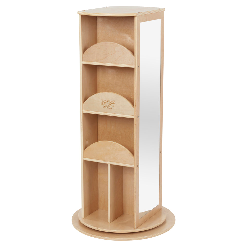 Rotating Dress-Up Organizer with Mirror
