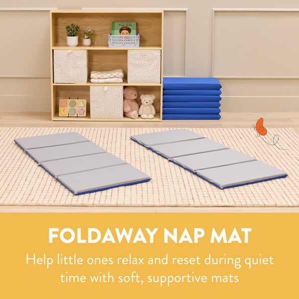 Foldaway Basics Nap Mats, 5-Pack