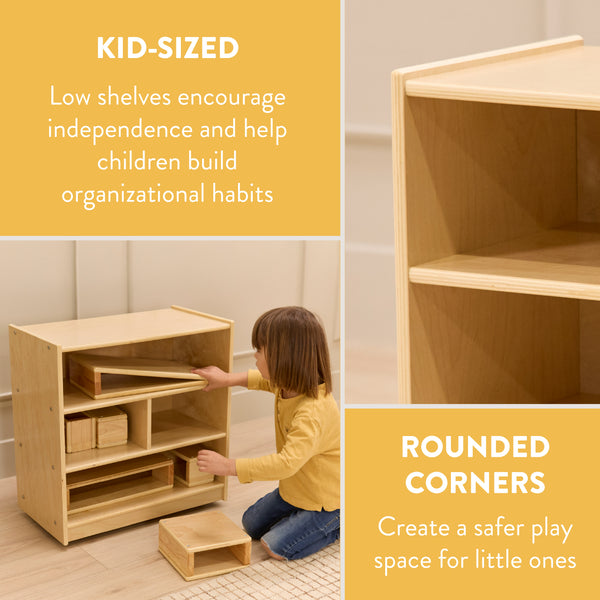 Mobile Block Storage Cabinet