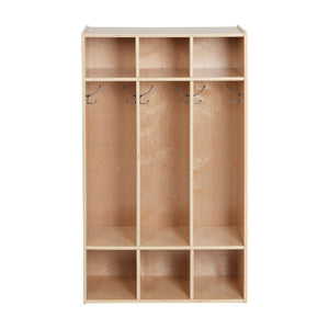 Sleekline 3-Section Coat Locker