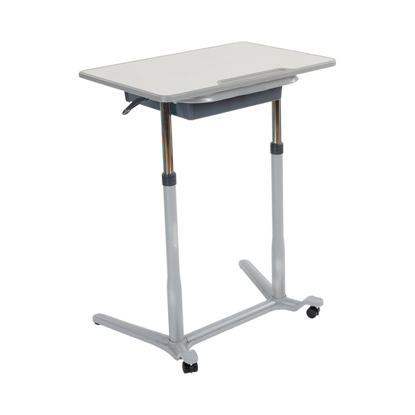 Mobile Adjustable Student Desk