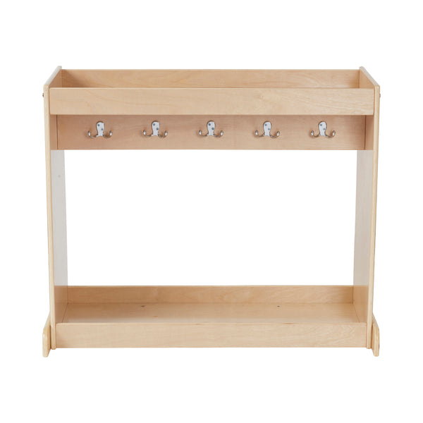 Double-Sided Toddler Dress-Up Island with Mirror