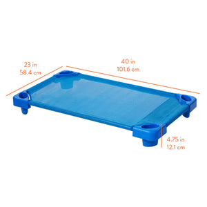 Sleepline Stackable Toddler Cot, RTA, 6-Pack