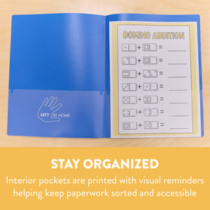Stay Connected Classroom Folders, 36-Piece