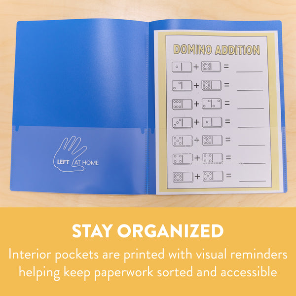 Stay Connected Classroom Folders, 36-Piece