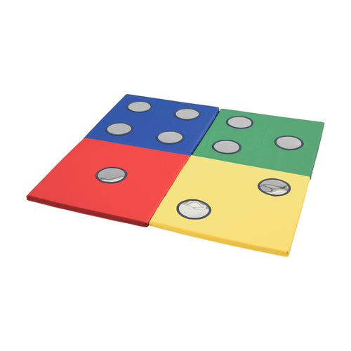 Roll & Reflect Counting Folding Activity Mat with Mirrors