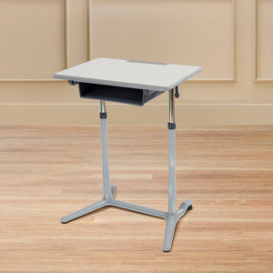 Mobile Adjustable Student Desk