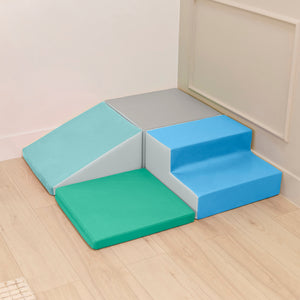 Little Haven Step & Slide Corner Climber, 4-Piece