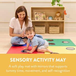 Roll & Reflect Counting Folding Activity Mat