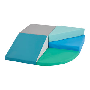 Little Haven Twist Step & Slide Corner Climber, 5-Piece