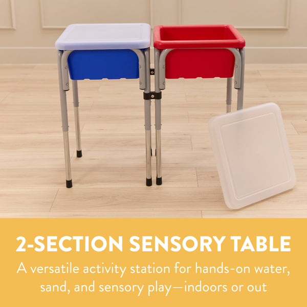 Double Sensory Table with Lids