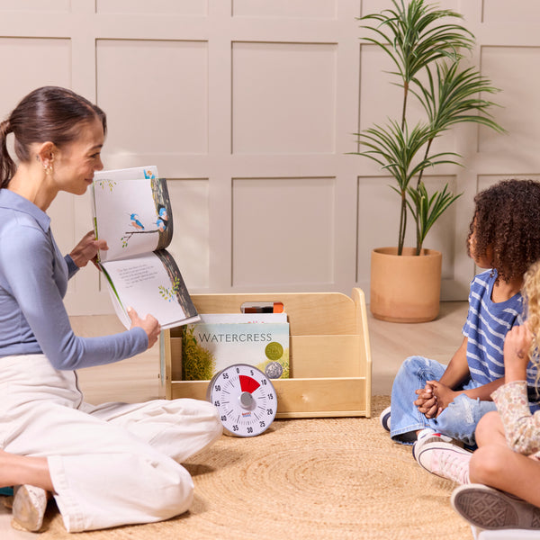 Time-to-Read Double-Sided Book Nook with Timer