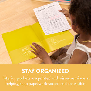Stay Connect Classroom Folders, 36-Piece