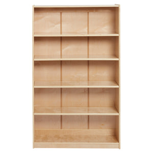 5-Shelf Adjustable Bookshelf, 60" H