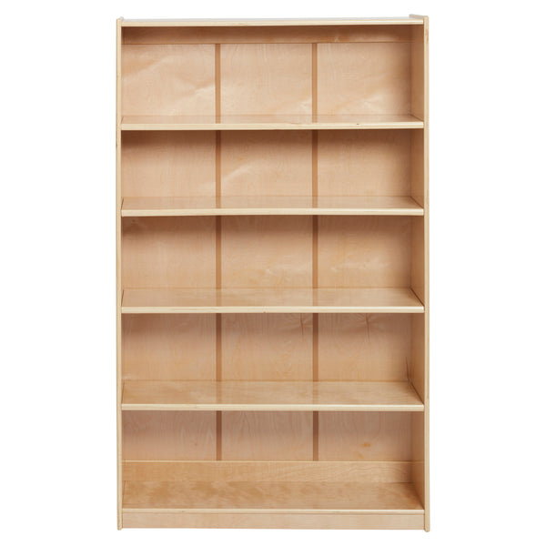 5-Shelf Adjustable Bookshelf, 60" H