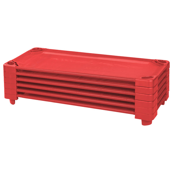 Sleepline Stackable Cots, Ready-to-Assemble, 6-Pack