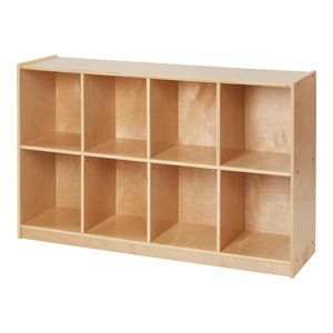 8-Compartment Mobile Storage Cabinet