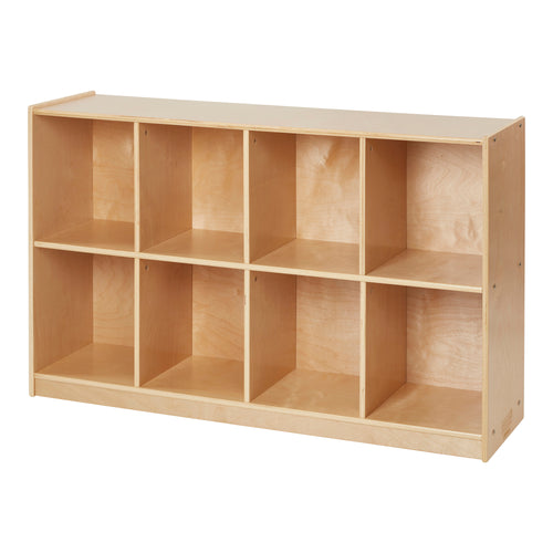 8-Compartment Mobile Storage Cabinet