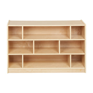 9-Compartment Mobile Block Storage Cabinet, Builder