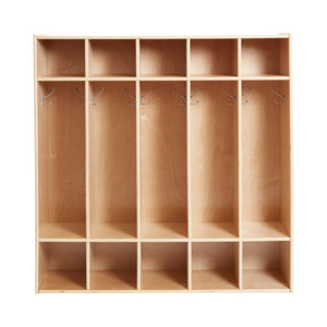 Sleekline 5-Section Coat Locker