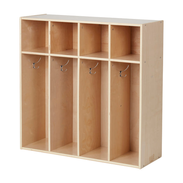 Sleekline 4-Section Toddler Storage Coat Locker