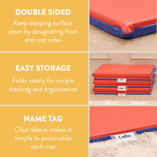 Foldaway Nap Mat, 5-Pack
