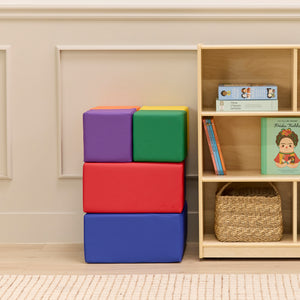 EarlyBuilder Foam Stacking Block Set, Large, 7-Piece