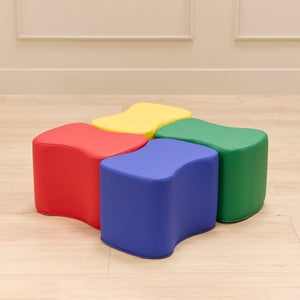 Butterfly Stool Set, 4-Piece