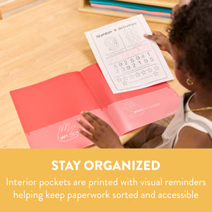 Stay Connect Classroom Folders, 36-Piece